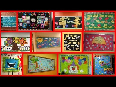 School notice board decoration ideas #Decoration #ideas