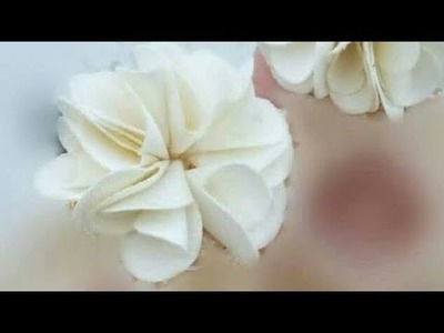 Simple Fabric Flower ????
