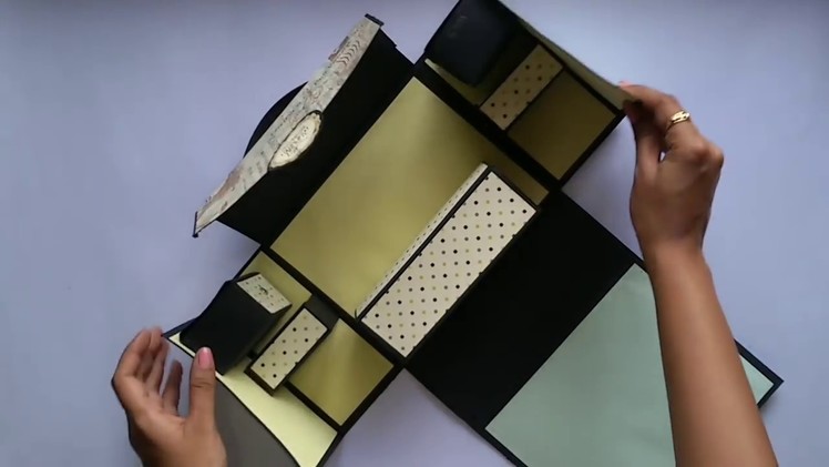 Tower gift box tutorial. chocolate box. Valentine gift