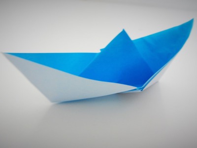 Traditional origami boat