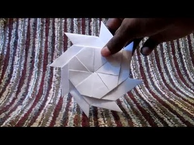 Make Transforming Ninja Star Origami Transforming Ninja