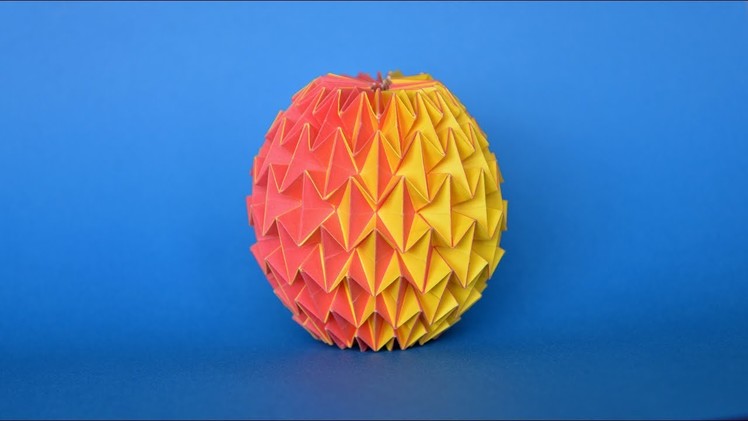 Two Tone Origami Magic Ball. Ancient Dragon's Egg