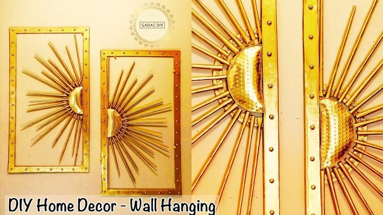 Wall hanging craft ideas very easy | diy unique wall hanging | diy wall decor  | Paper Crafts