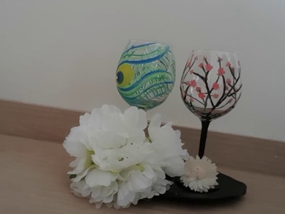 Wine Glass Painting For Beginners