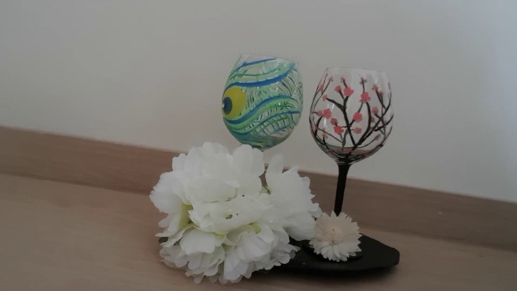 Wine Glass Painting For Beginners