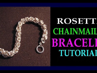 2 DIFFERENT WAYS OF CREATING ROSETTA CHAINMAILLE WEAVE