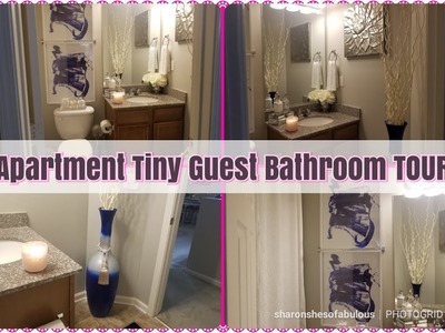 APARTMENT: Small Guest Bathroom TOUR