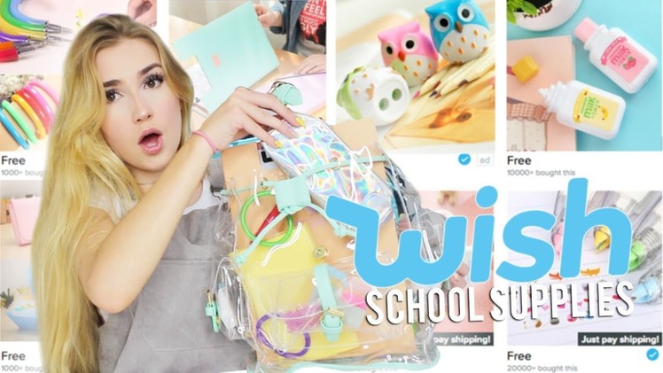 BACK TO SCHOOL SUPPLIES FROM WISH.COM!!