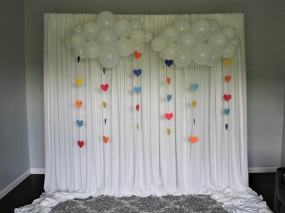 Balloon Clouds DIY Backdrop | How To