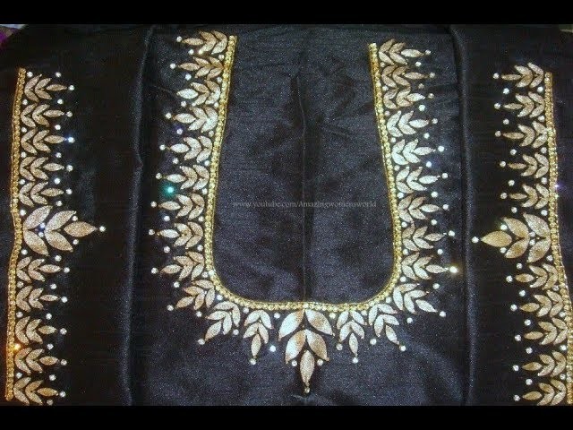 Beautiful BLOUSE Neck Design  | Easy Making at home for  Bridal | Party Wear