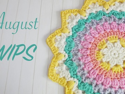 Blossom Crochet: August WIPS - Mandalas and more!