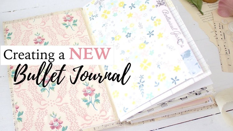 Creating a NEW Bullet Journal | For Beginners |