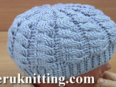 Crochet Cable Hat Tutorial 262