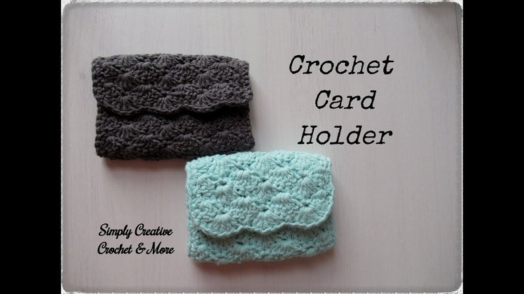 Crochet Card Holder