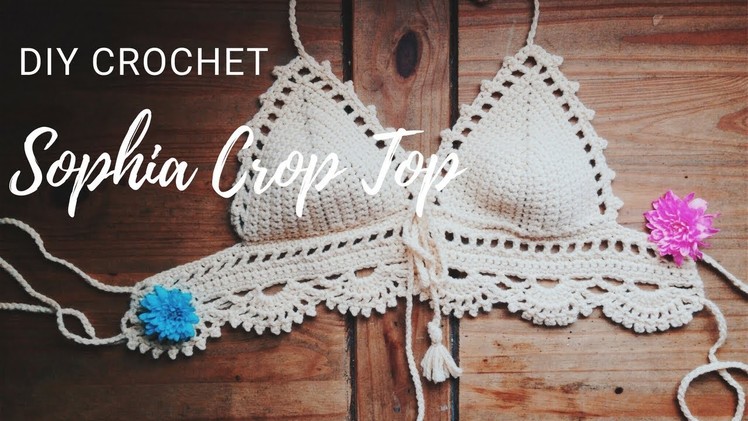 Crochet Crop Top Tutorial Sophia Crop Top