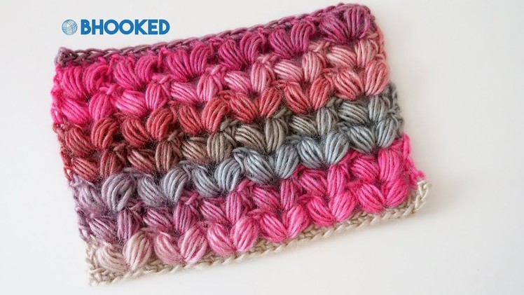 Crochet V Puff Stitch Tutorial