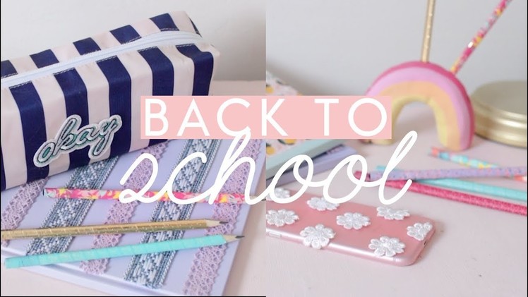 DIY Back To School Supplies | DIY Office Decor and Stationery