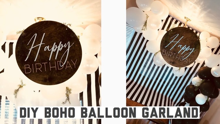DIY Boho Balloon Garland Arch | Easy Event Decor That Makes A Big Impact
