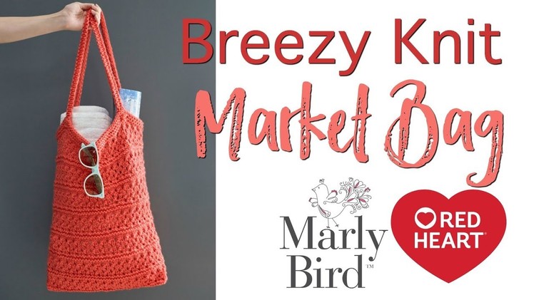DIY Reusable Easy Breezy Knit Market Bag