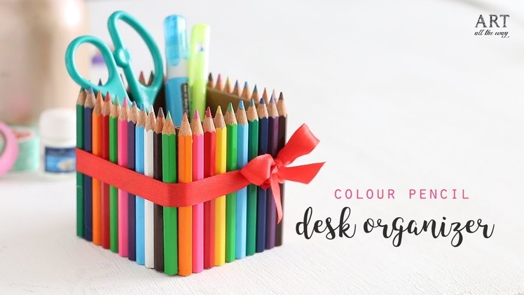 DIY: Teacher's Day Gift Idea|Desk Organizer| Teachers Day Craft
