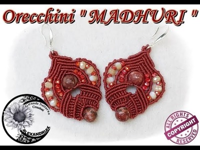 DIY TUTORIAL Macramè Earrings MADHURI