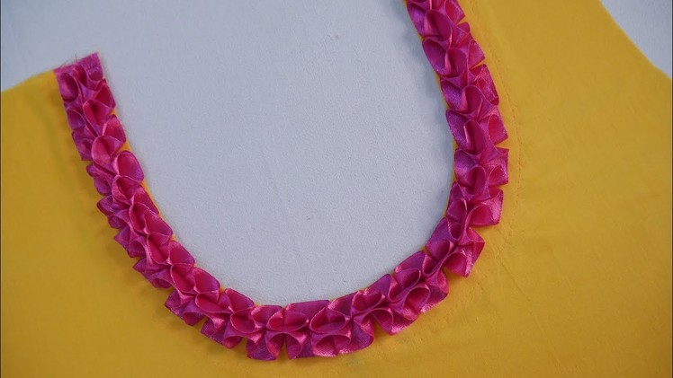 Easy And Beautiful Neck Design Cutting And Stitching