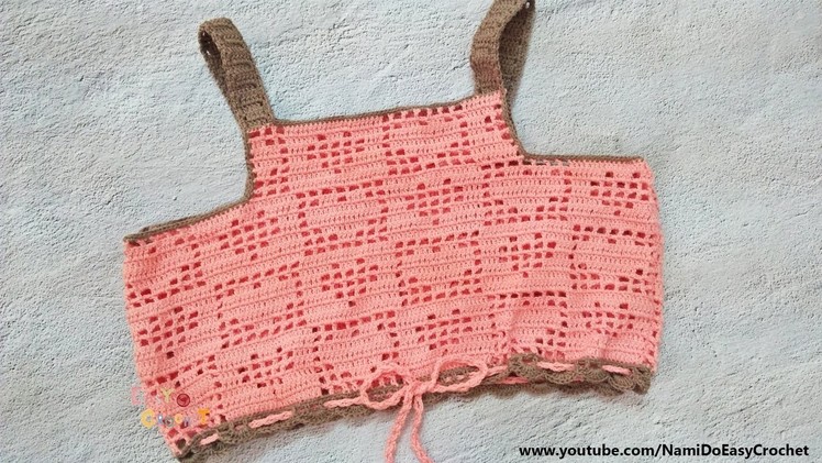Easy Crochet for Summer: Crochet Crop Top #20