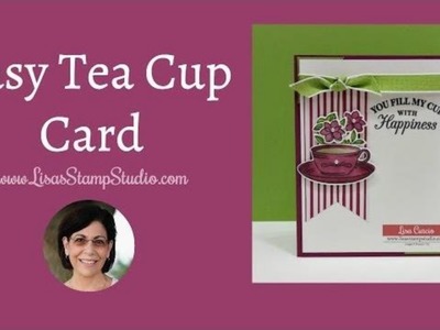 Easy Tea Cup Card