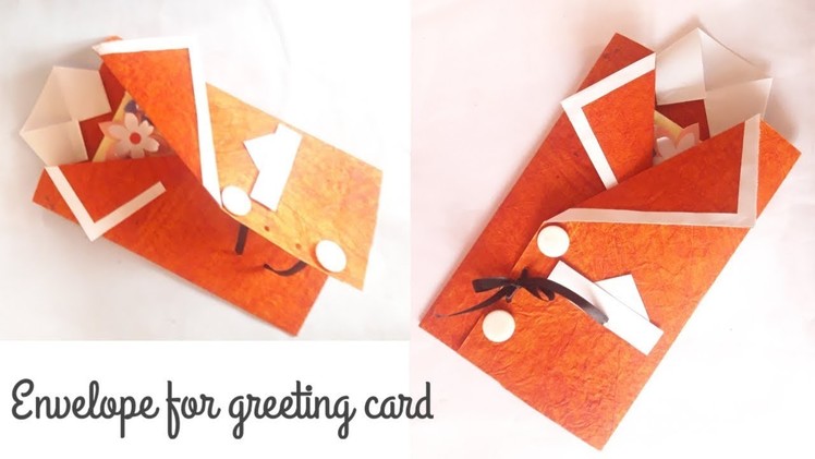 Envelope for greeting card || Father's day || Father's Birthday