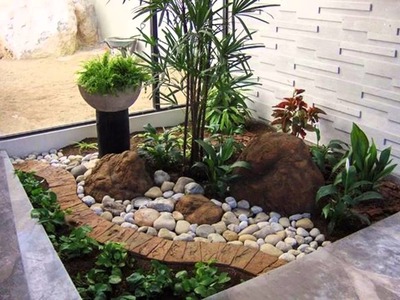 Exotic rock garden designs