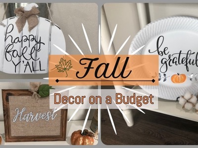 Fall Dollar Tree DIY | Get the Look for Less