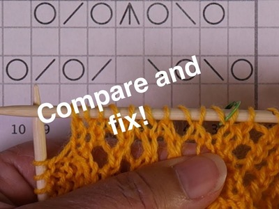 Fixing Basic Lace Knitting Mistakes. Technique Tuesday