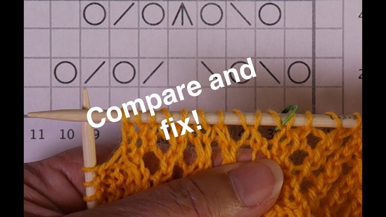 Fixing Basic Lace Knitting Mistakes. Technique Tuesday