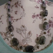 Hand made Amethyst gemstone Necklace