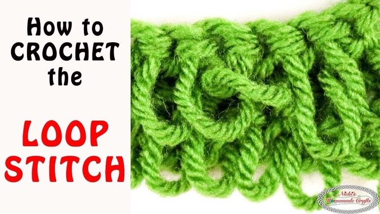 How to Crochet the LOOP STITCH