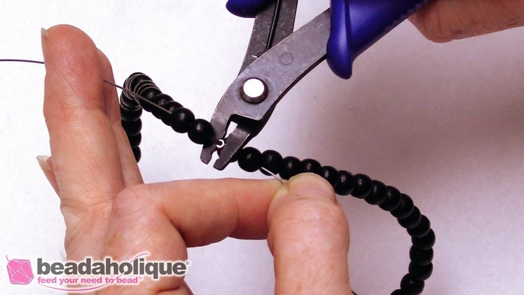 How to Finish a Strung Necklace without a Clasp