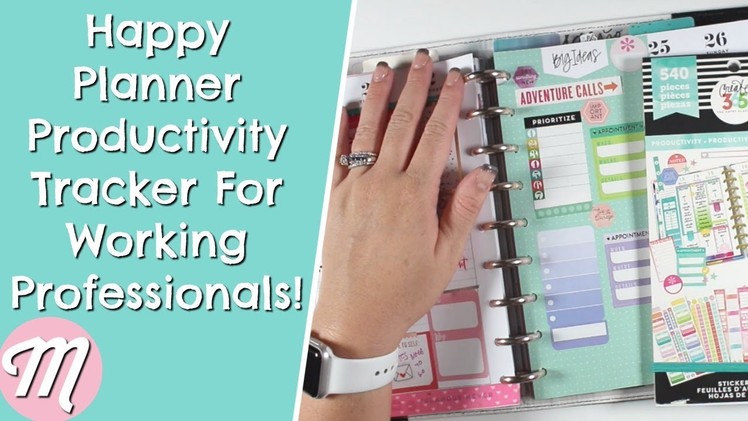 How-To Make A Happy Planner Productivity Tracker For Working Professionals