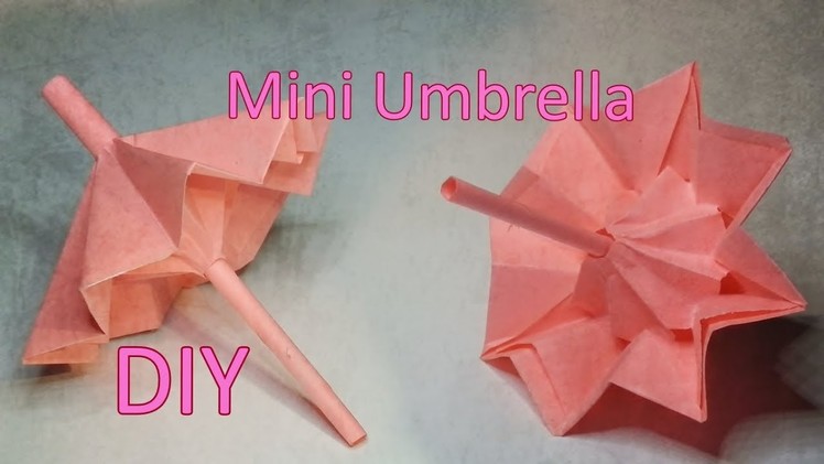 How to make a paper umbrella