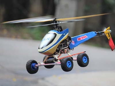 How To Make a RC helicopter car