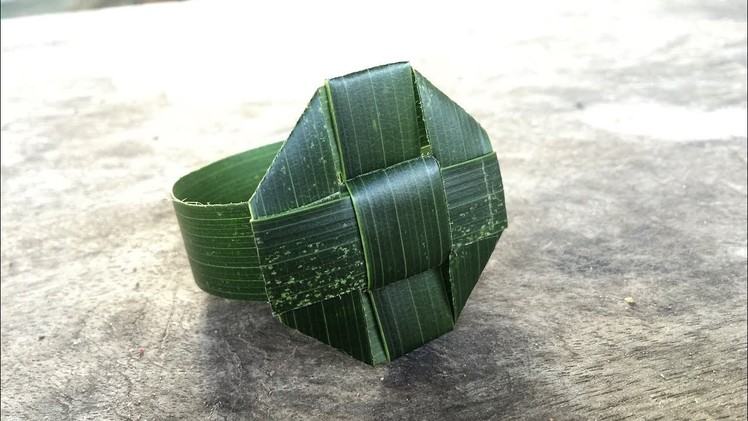 How To Make A Watch From Coconut Leaves | Khmer Traditional