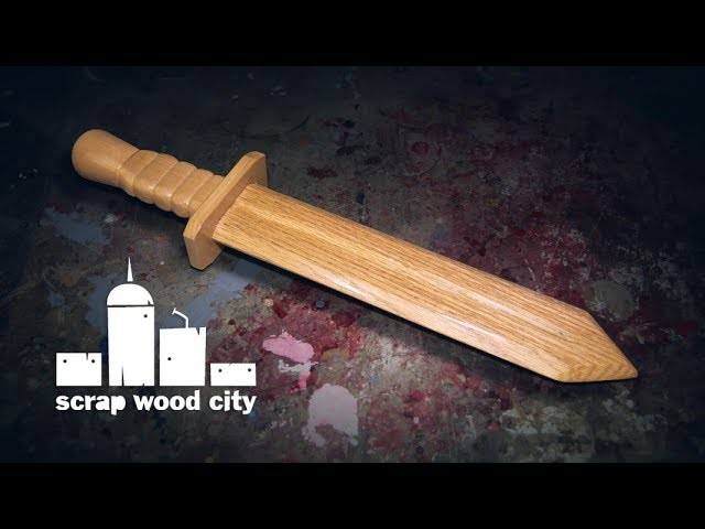 How to make a wooden toy sword