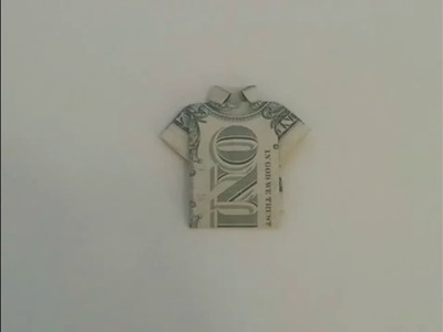 How to Make an Origami Dollar Bill T-Shirt - Origami