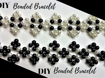 How to make  beaded bracelets. Jewelry making tutorial. Beading tutorial . Diy Bracelets