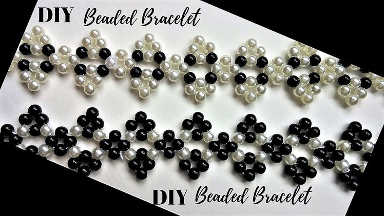 How to make  beaded bracelets. Jewelry making tutorial. Beading tutorial . Diy Bracelets