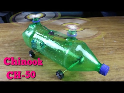How to make CH-50 Chinook Electric Helicopter | TOYS DIY