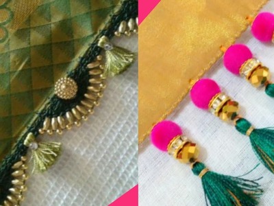 Latest saree kuchu designs | Saree kuchu designs images new | Saree tassels new designs