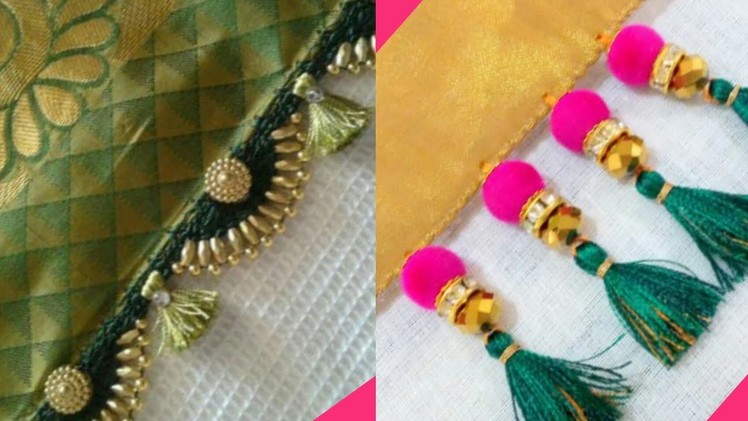 Latest saree kuchu designs | Saree kuchu designs images new | Saree tassels new designs