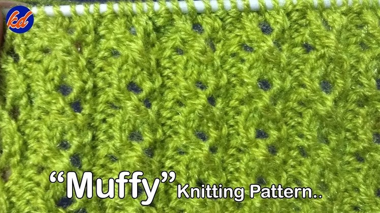 "Muffy" New Beautiful Knitting pattern Design 2018