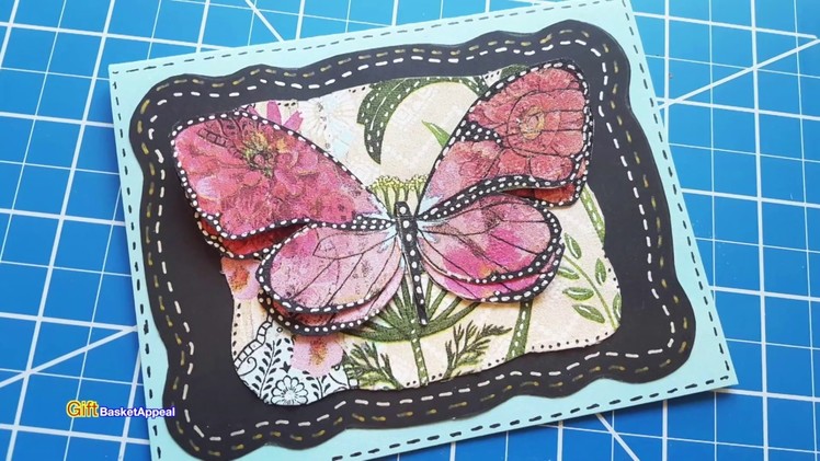 Napkin Card Series Part 5 of 5 | Butterfly Card