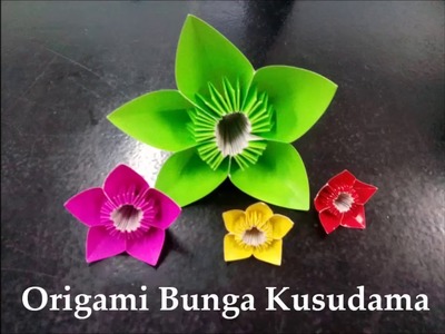 Origami Bunga Kusudama